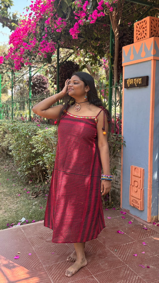 Spaghetti in Red Checks