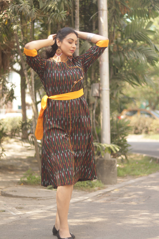 Sombolpuri Aline Dress